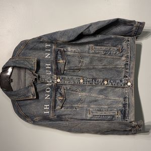 NWOT IH NOM UH NIT denim jacket size XL Rare